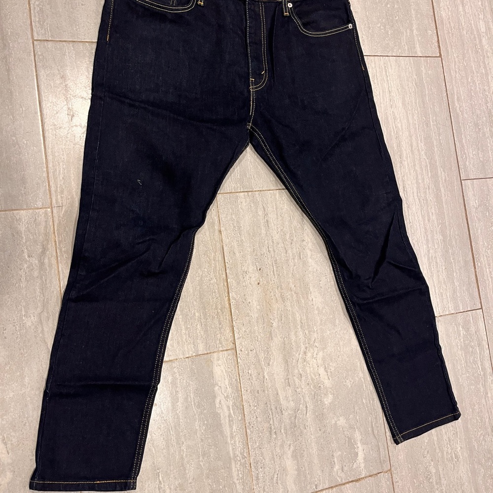 Levi's Men's Deep Indigo Straight Jeans